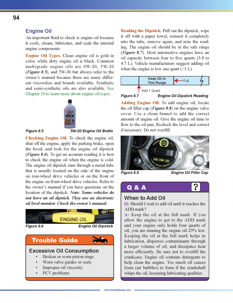 Auto Upkeep Textbook Page 94