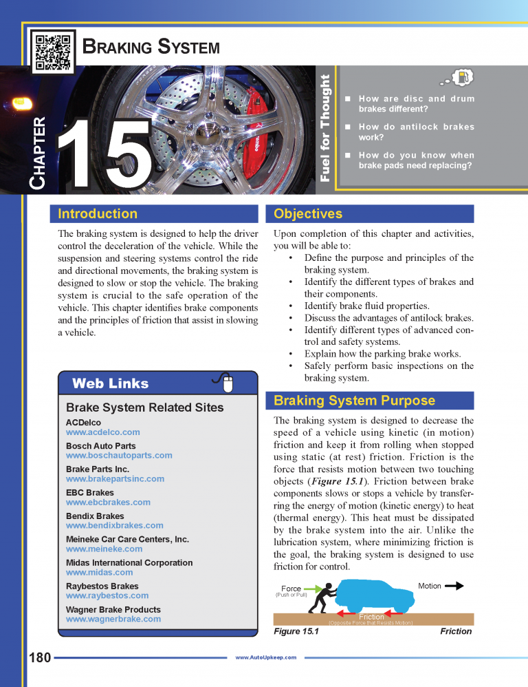 Auto Upkeep Textbook Page 180