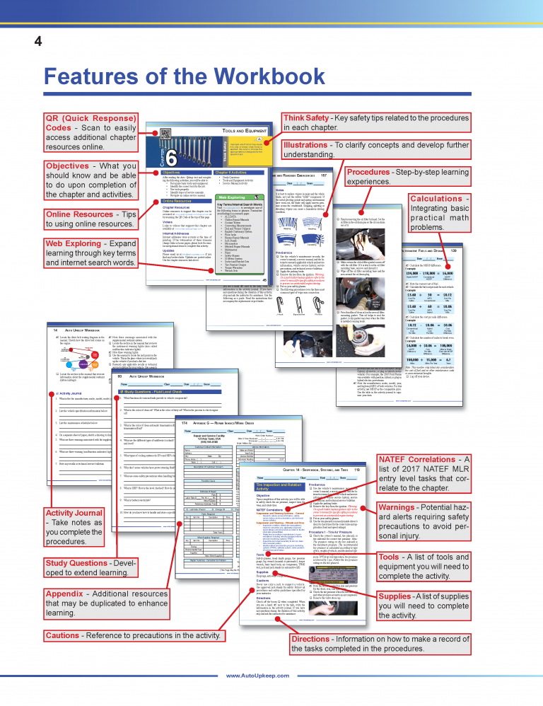 Auto Upkeep Workbook Page 4